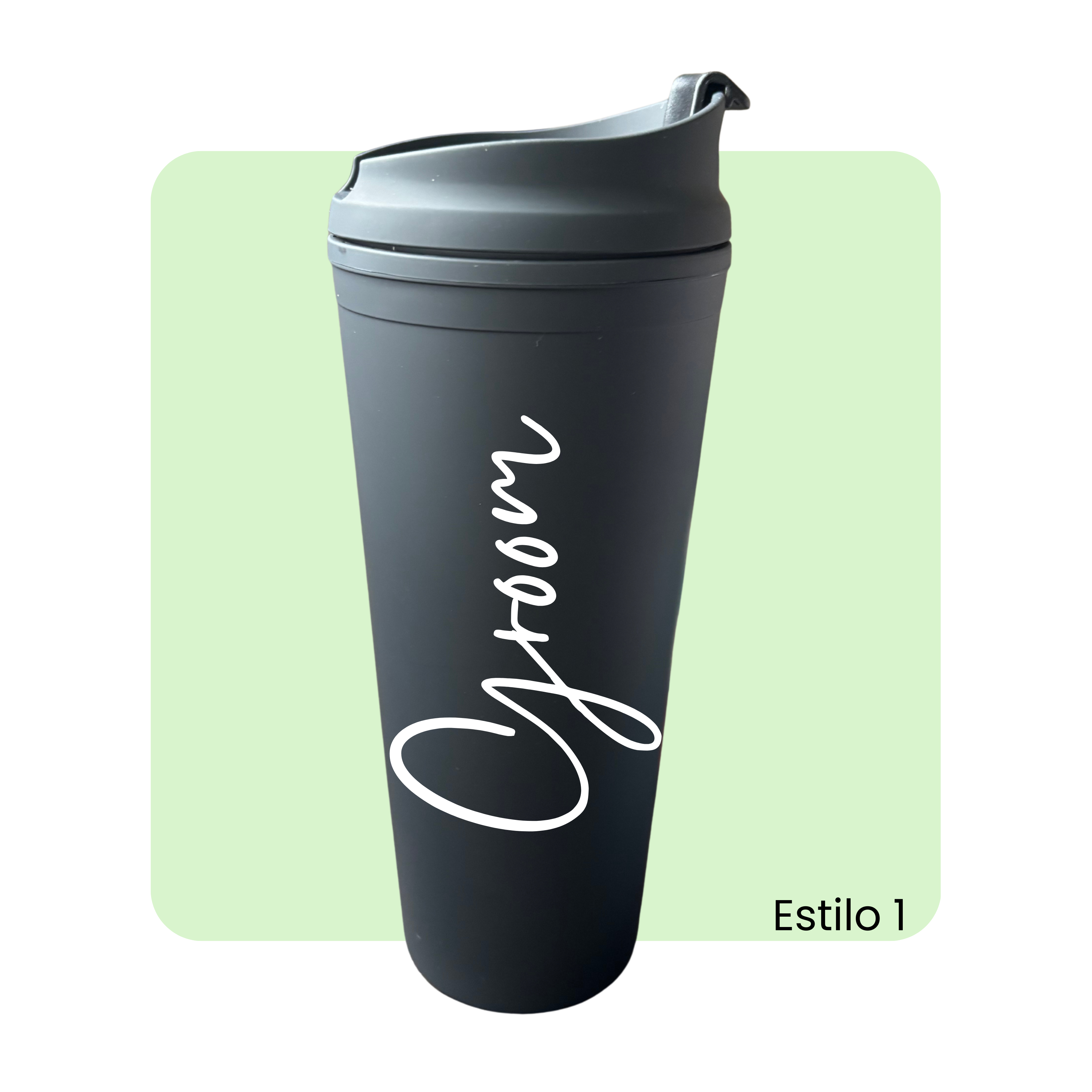 Termo "Groom" acrílico