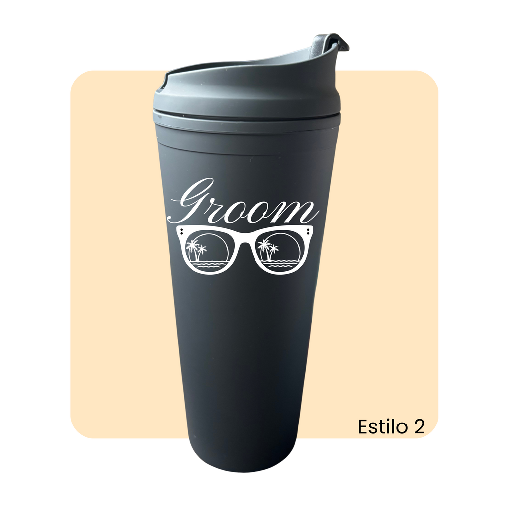 Termo "Groom" acrílico