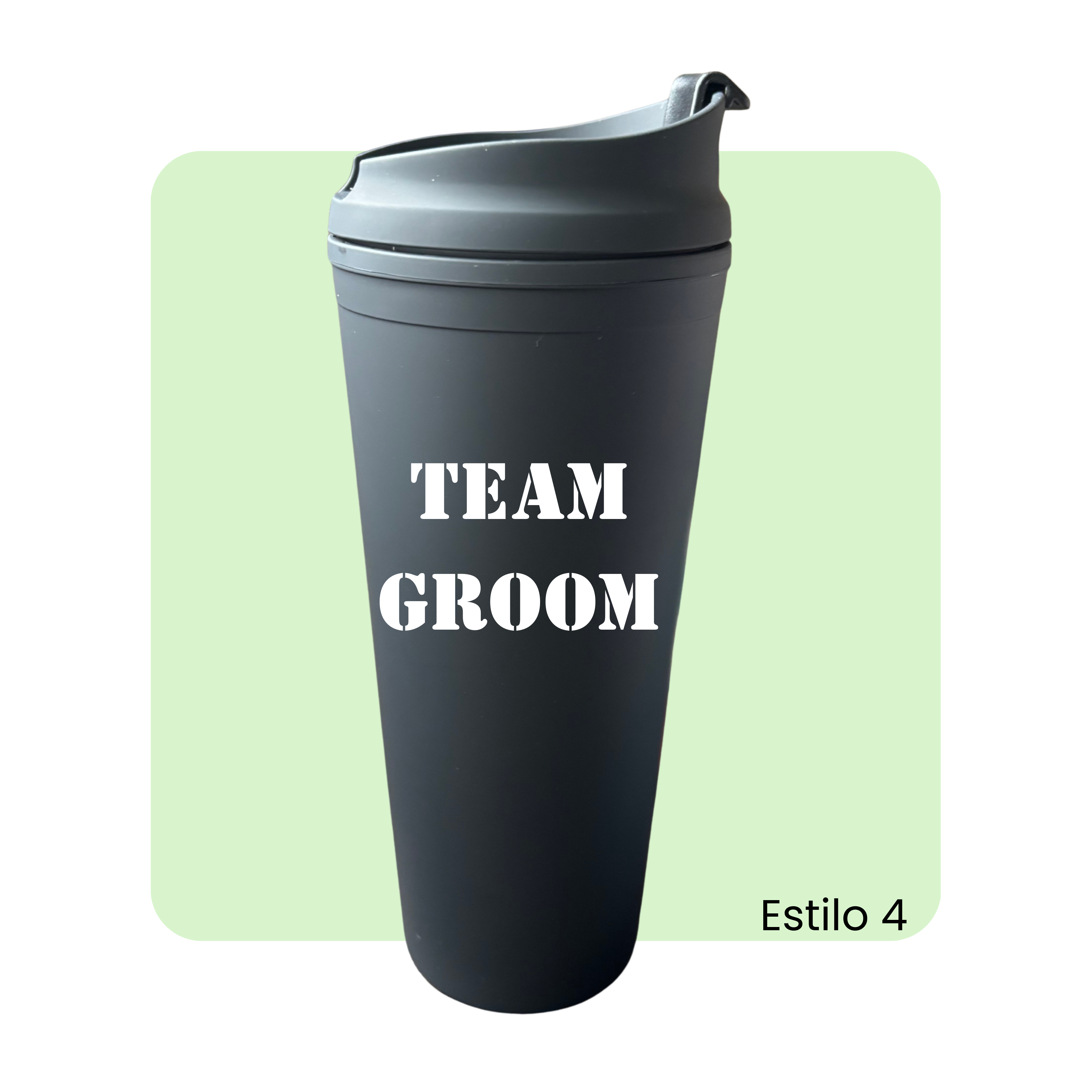 Termo "Groom" acrílico