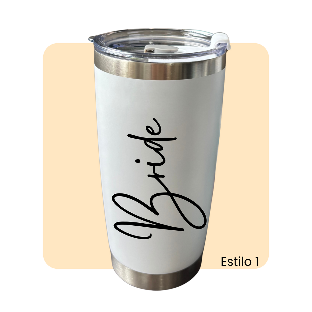 Termo "Bride / Groom" acero