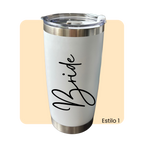 Termo "Bride / Groom" acero