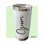 Termo "Bride / Groom" acero