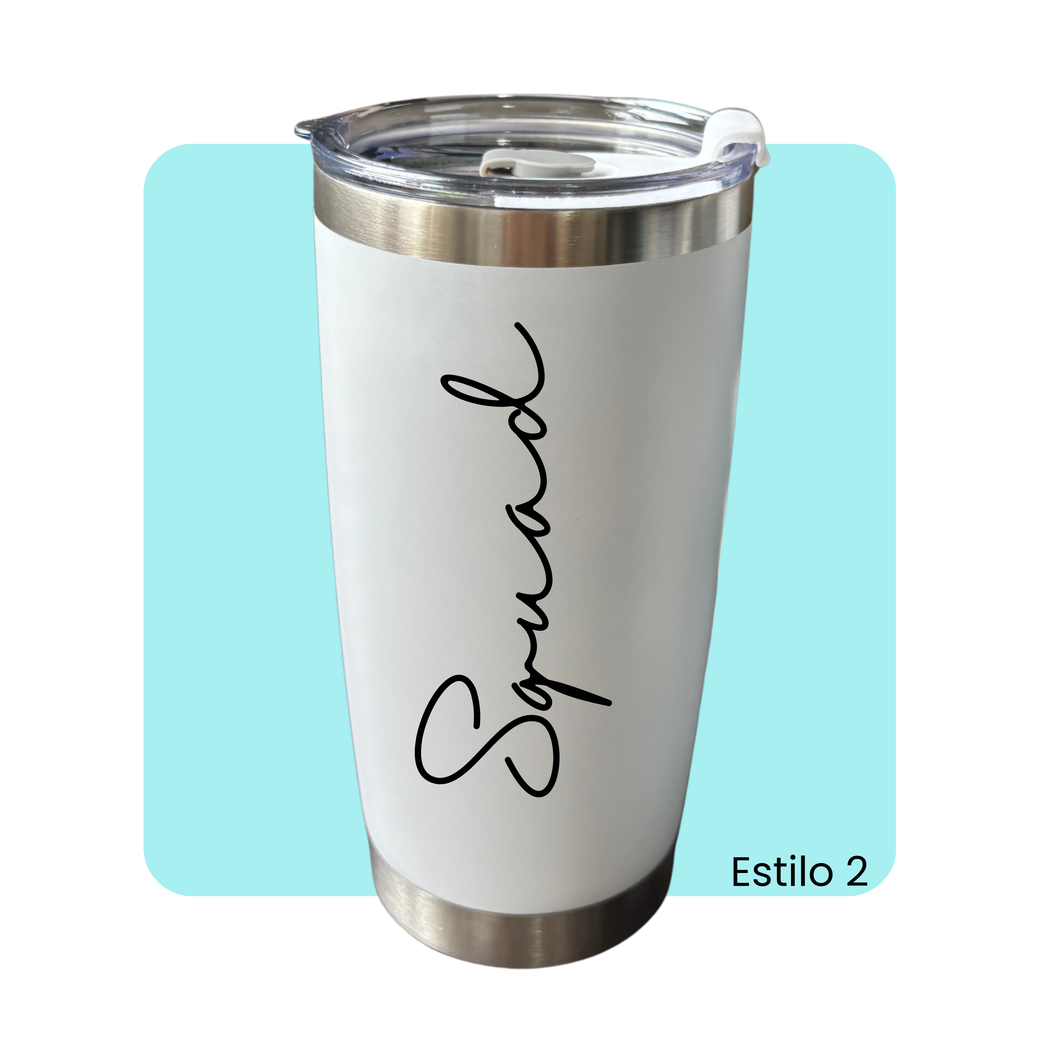 Termo "Bride / Groom" acero