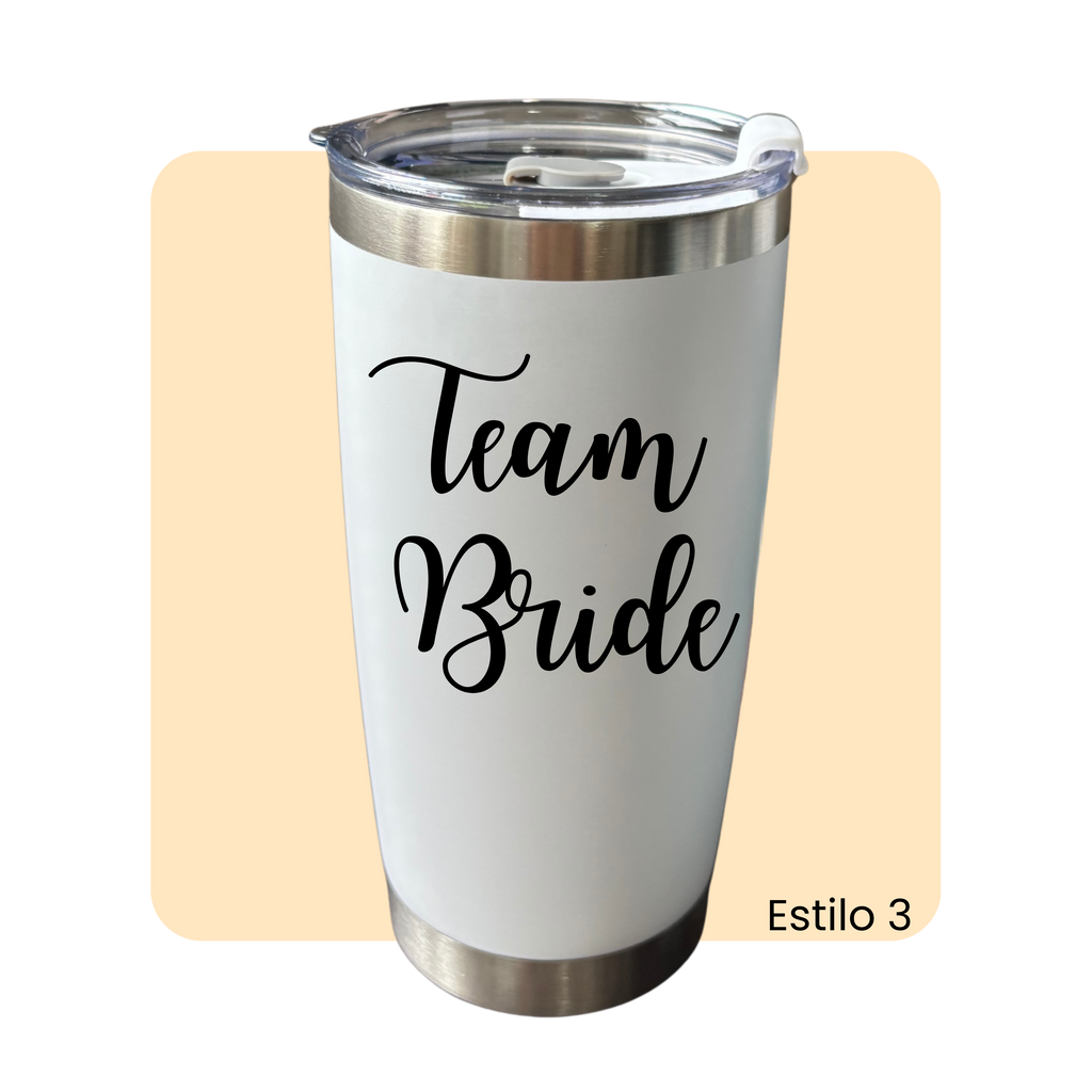 Termo "Bride / Groom" acero